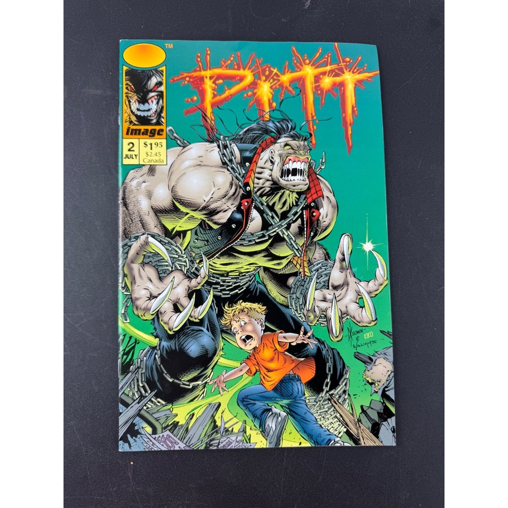 Pitt #2 Image Comics July 1993 Dale Keown Brian Hotton‎ SuperPatriot Ad